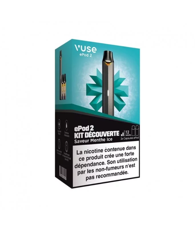 Kit Découverte ePod 2 - Vuse Kit Découverte ePod 2 - Vuse