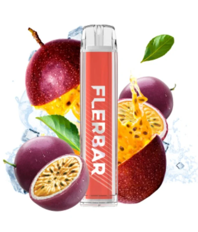 Fruit de la passion glacé - PASSION FRUIT- FLERBAR X 10