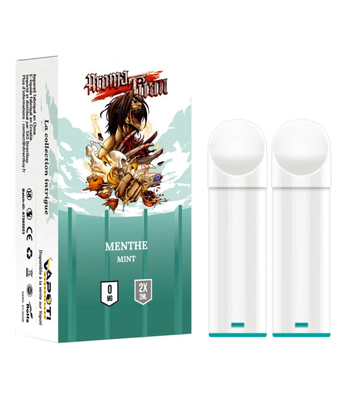 Menthe - Aroma Titan- Pack de 2 capsules (Boite de 10)