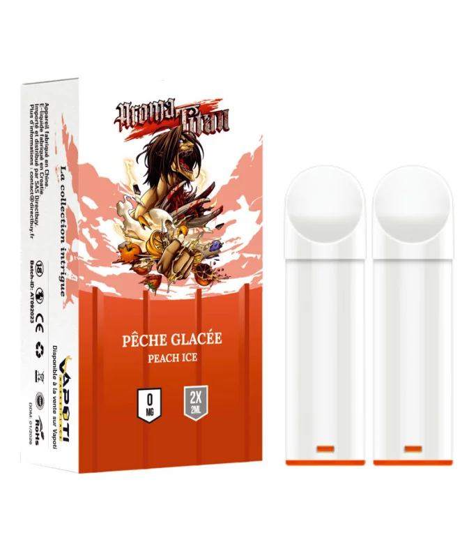 Pomme glacée - Aroma Titan- Pack de 2 capsules (Boite de 10)