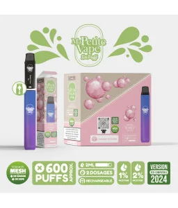 Re Puff Ma Petite Vape 600 Bubble Gum
