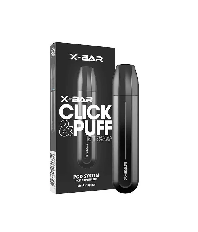 Click & Puff - Kit Solo Black X-Bar