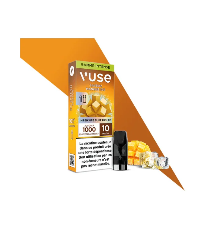 Mangue Ice Gamme Intense Pack 1 capsule - Vuse