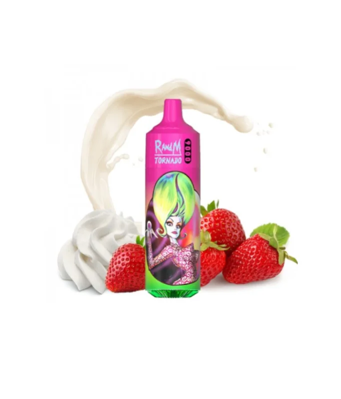 Strawberry cream - RandM Tornado Mars 9000 Strawberry cream - RandM Tornado Mars 9000